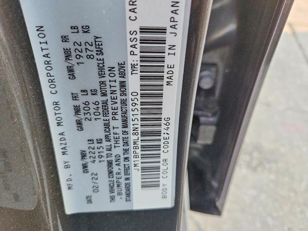 2022 MAZDA 3 Premium Package
