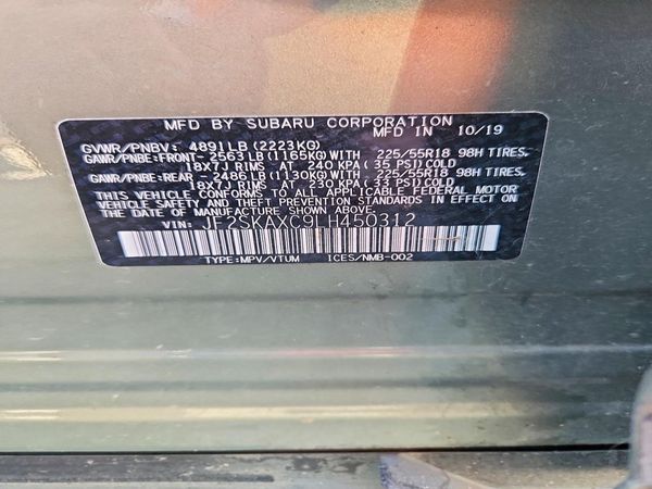 2020 SUBARU FORESTER Trg+ES+NAVI(HK)+KA