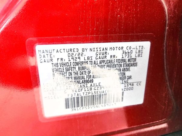 2022 NISSAN KICKS