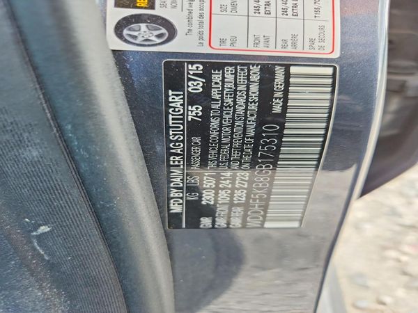 2016 MERCEDES-BENZ E E350