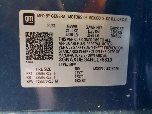 2024 CHEVROLET EQUINOX LT (1LT)