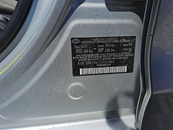 2018 HYUNDAI ELANTRA SE