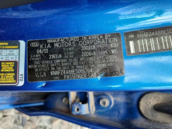 2014 KIA FORTE EX