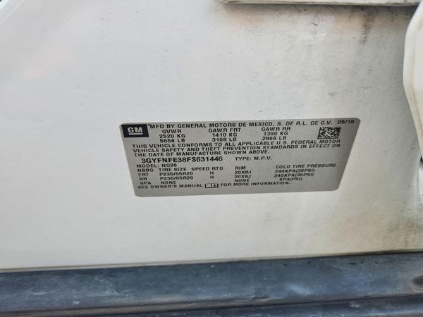 2015 CADILLAC SRX Performance