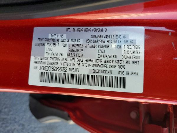 2016 MAZDA CX-5 Touring/GS