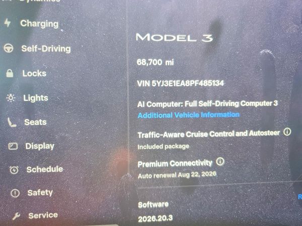 2023 TESLA MODEL 3
