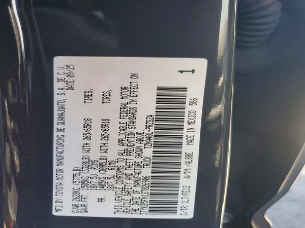 2025 TOYOTA TACOMA