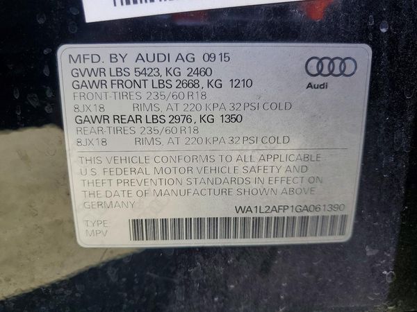 2016 AUDI Q5