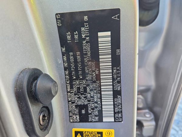 2015 TOYOTA HIGHLANDER Base/Hybrid