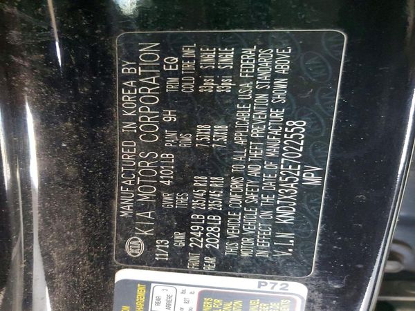 2014 KIA SOUL TOP(EXCLAIM)
