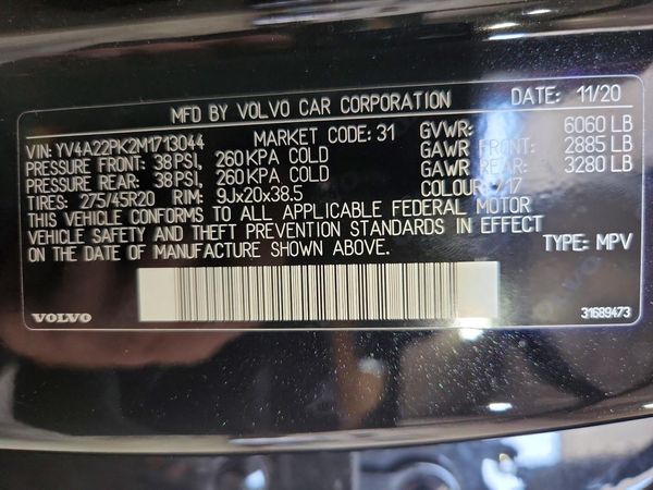 2021 VOLVO XC90