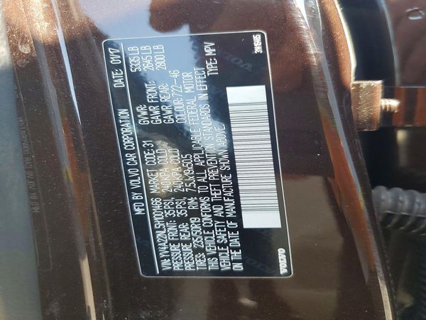 2017 VOLVO V90 CROSS COUNTRY Inscription