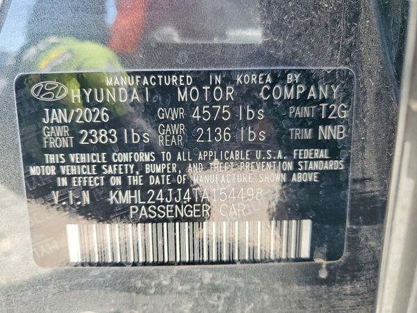 2026 HYUNDAI SONATA HYBRID