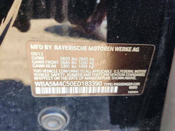 2014 BMW 535 xDrive GT