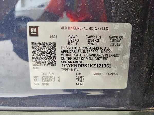 2019 CADILLAC XT5 Luxury