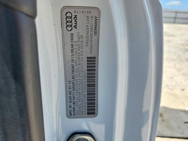 2012 AUDI A5 quattro Premium Plus