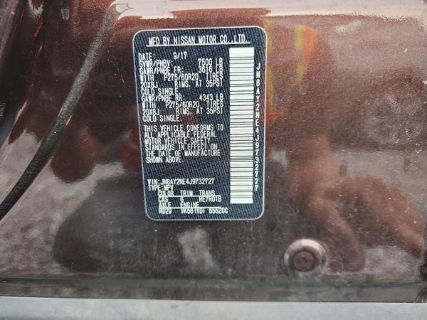 2018 NISSAN ARMADA