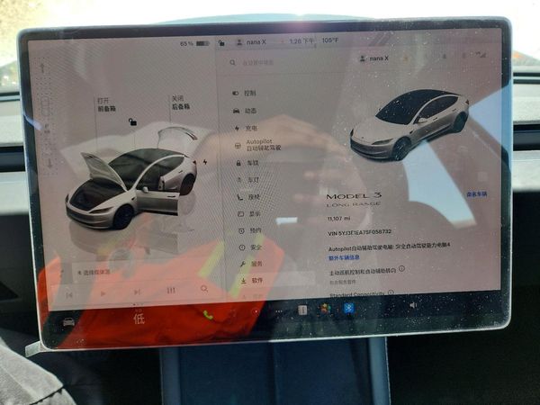 2025 TESLA MODEL 3 — ODOM