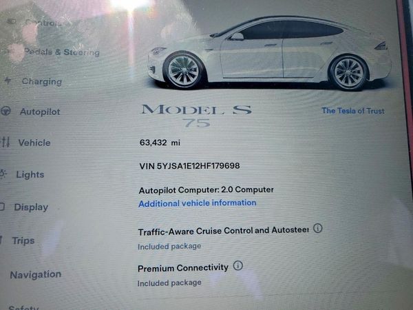 2017 TESLA MODEL S