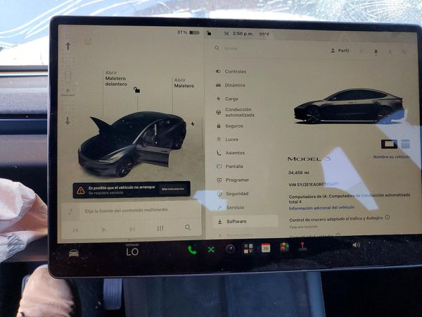 2024 TESLA MODEL 3 — ODOM