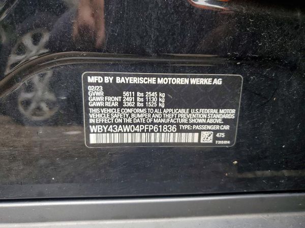 2023 BMW I4 eDrive30 GC