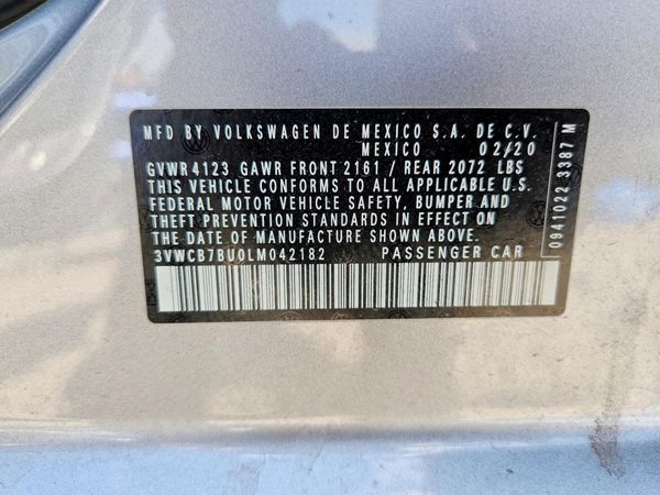 2020 VOLKSWAGEN JETTA S, SE, R-Line