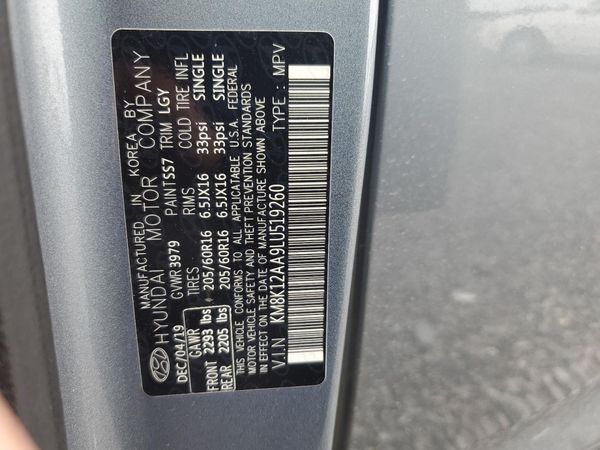 2020 HYUNDAI KONA SE