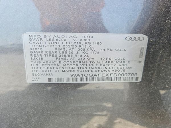 2015 AUDI Q7