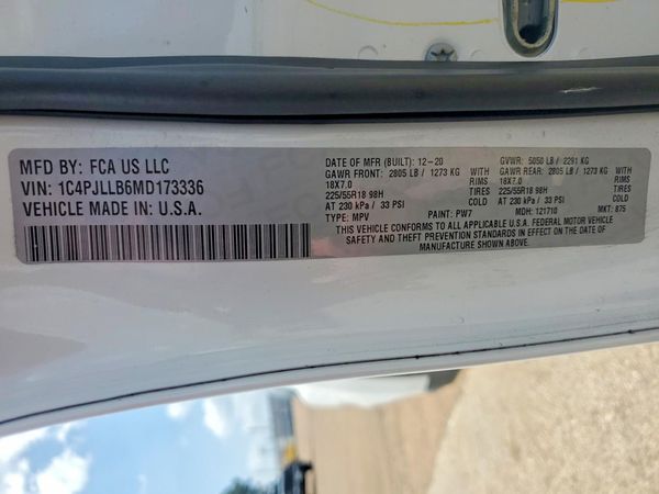 2021 JEEP CHEROKEE Latitude Plus