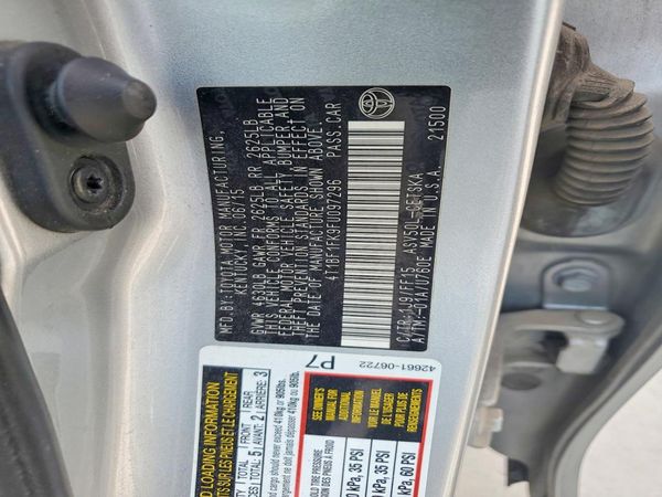 2015 TOYOTA CAMRY