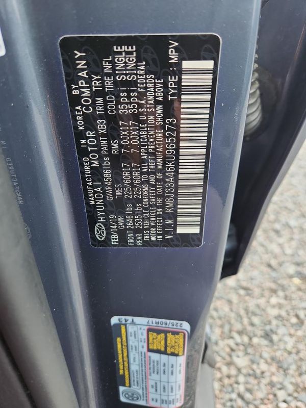 2019 HYUNDAI TUCSON