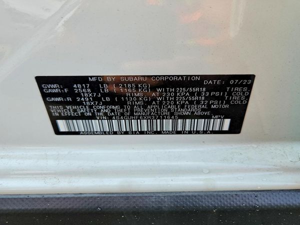 2024 SUBARU CROSSTREK Sport