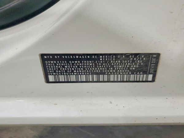 2019 VOLKSWAGEN JETTA