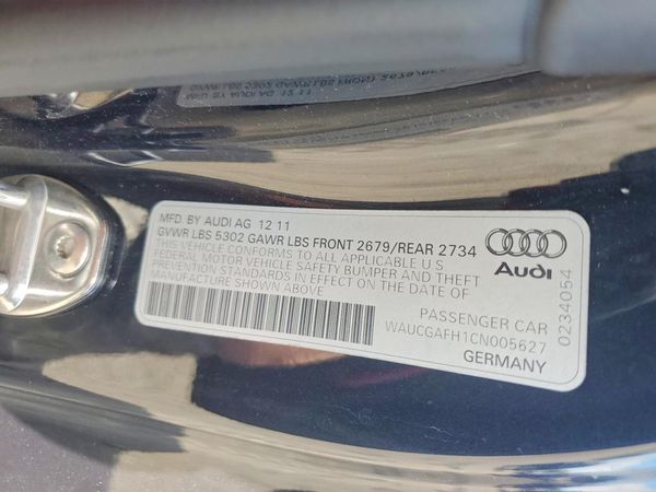 2012 AUDI S5 quattro Premium Plus