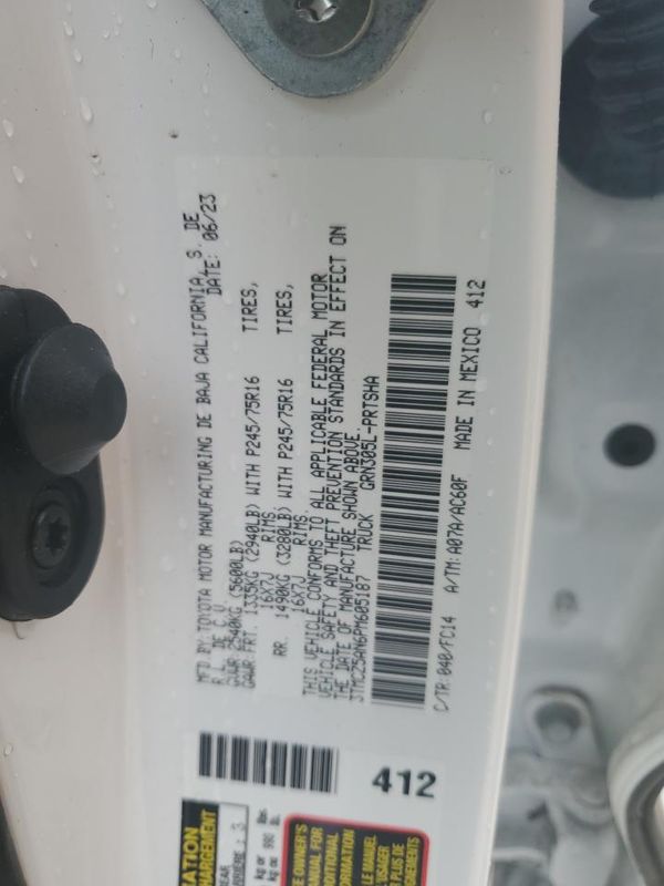 2023 TOYOTA TACOMA