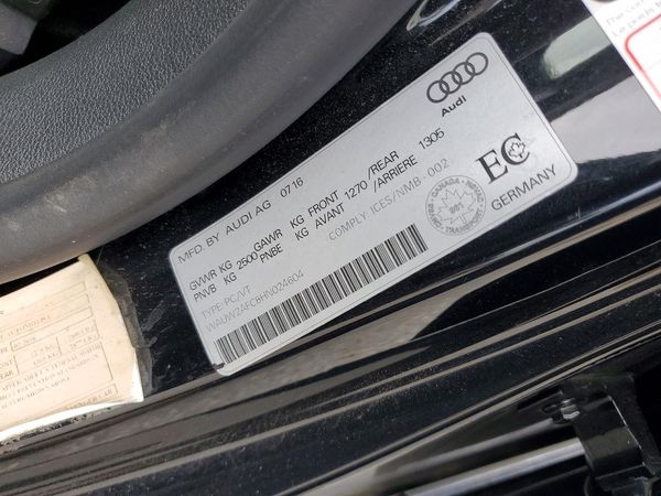 2017 AUDI A7 quattro Premium Plus