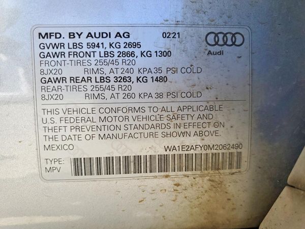 2021 AUDI Q5 E quattro Premium Plus