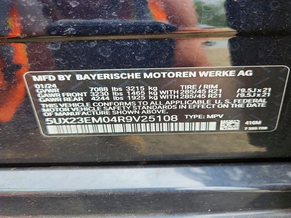 2024 BMW X7 xDrive40i