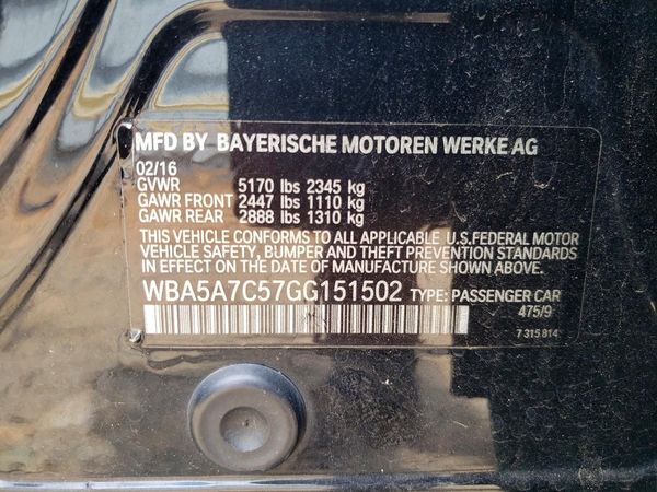 2016 BMW 528 xDrive