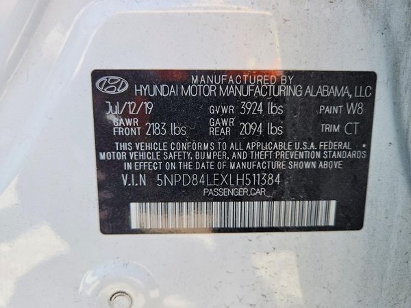 2020 HYUNDAI ELANTRA