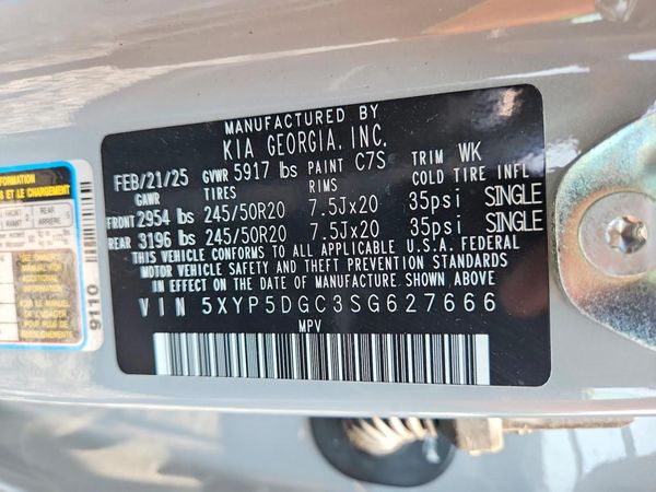 2025 KIA TELLURIDE