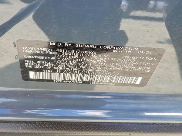 2024 SUBARU CROSSTREK Premium