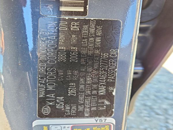 2015 KIA FORTE