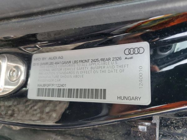 2015 AUDI S3