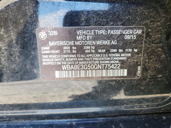 2016 BMW 328 xDrive SA
