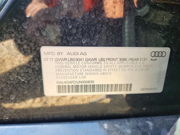 2018 AUDI A8