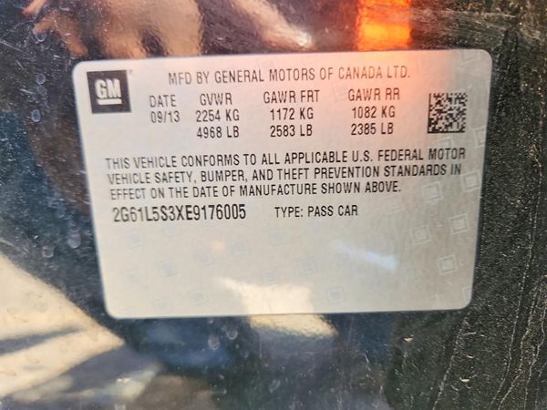 2014 CADILLAC XTS Standard