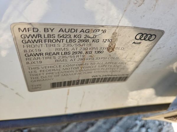 2017 AUDI Q5