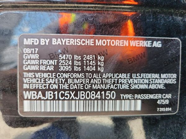 2018 BMW 530XE xDrive