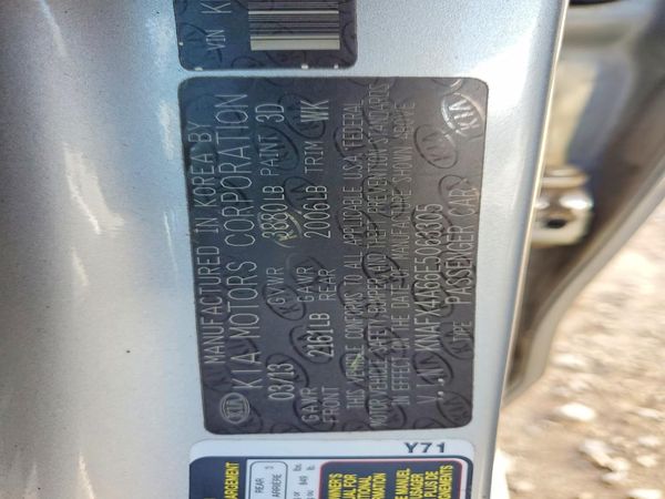 2014 KIA FORTE LX, EX